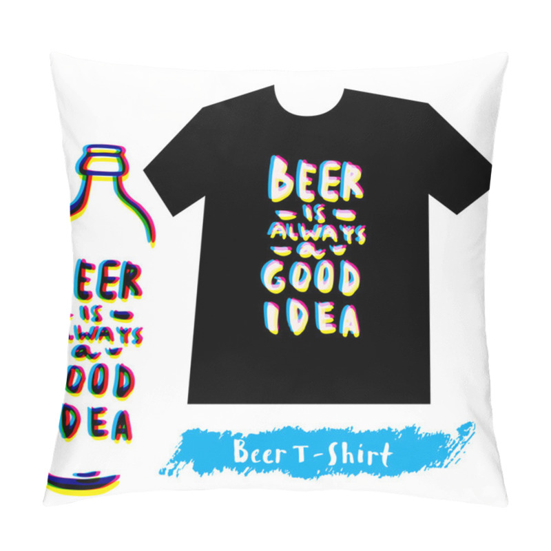 Personality  Motivational Quote T-shirt Design Pillow Covers