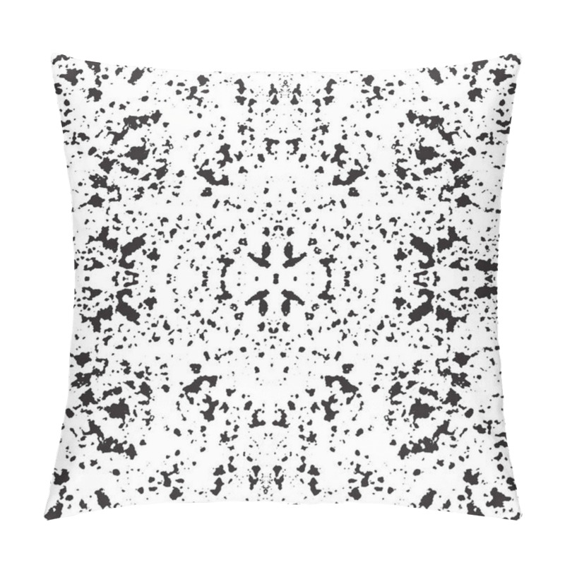 Personality  Grunge Symmetric Pattern Pillow Covers