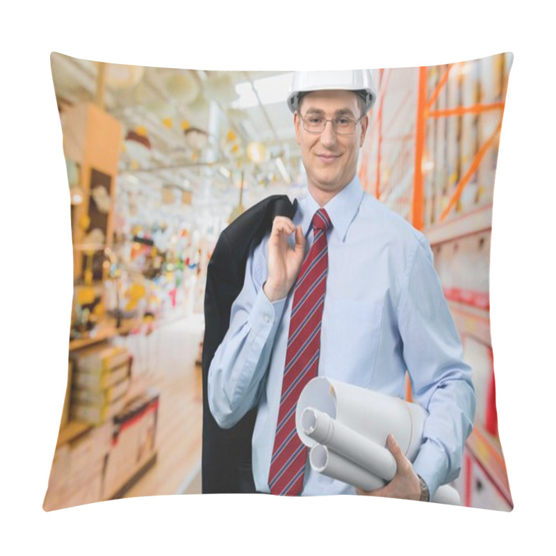 Personality  Manual Worker, Architect, White Collar Worker. Pillow Covers