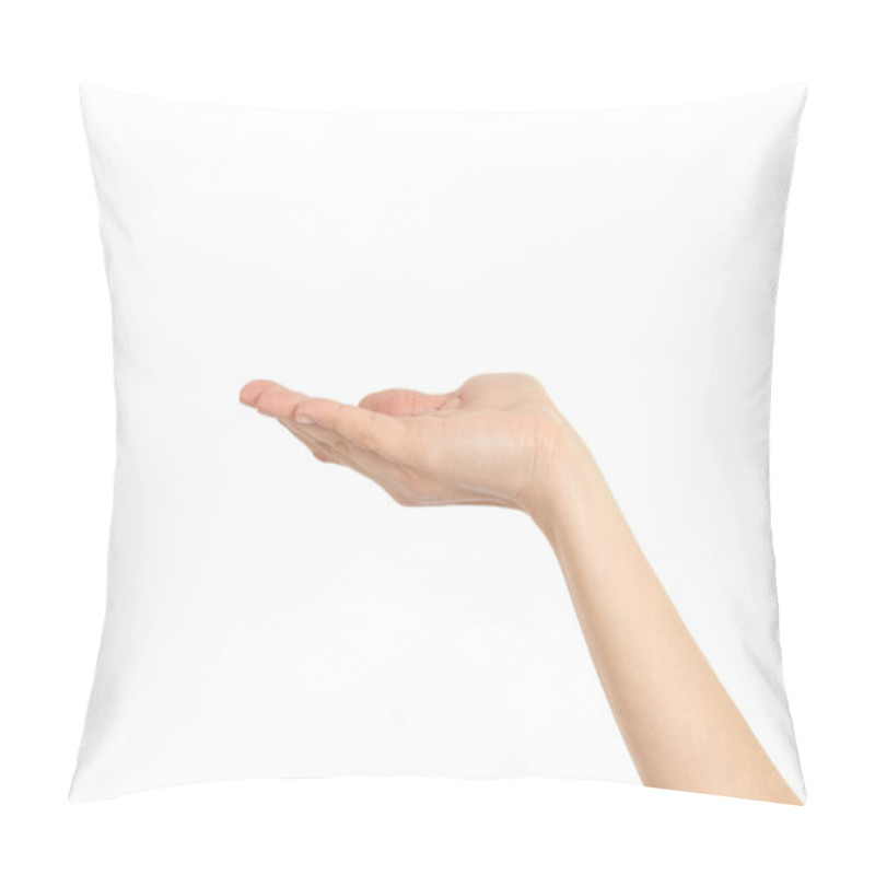 Personality  Woman Hand In Holding Gesture Pillow Covers