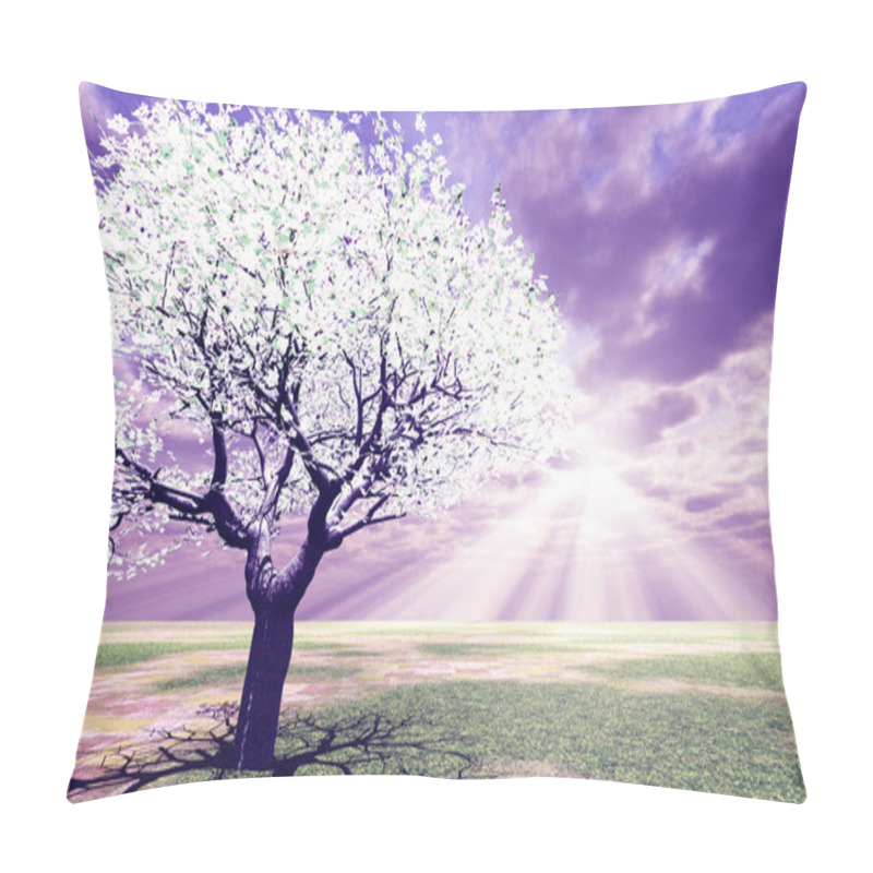 Personality  Blossoming Tree Pillow Covers