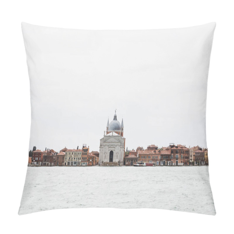 Personality  Canal And Santa Maria Della Salute Church In Venice, Italy  Pillow Covers