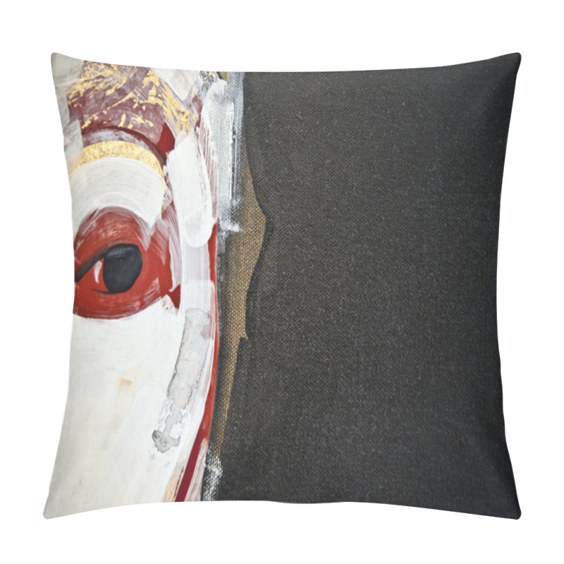 Personality  Oil Painting Texture Pillow Covers