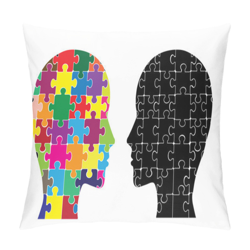 Personality  Brain Hemispheres Pillow Covers