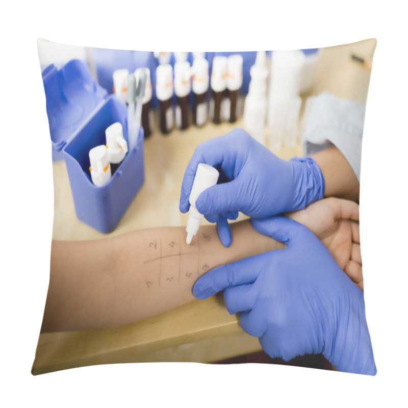 Personality  Allergy - Skin Prick Tests Pillow Covers