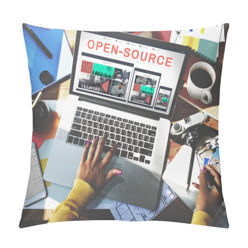 Personality  Open Source Concept Pillow Covers