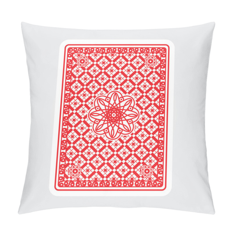 Personality  Playing Cards Back Pillow Covers