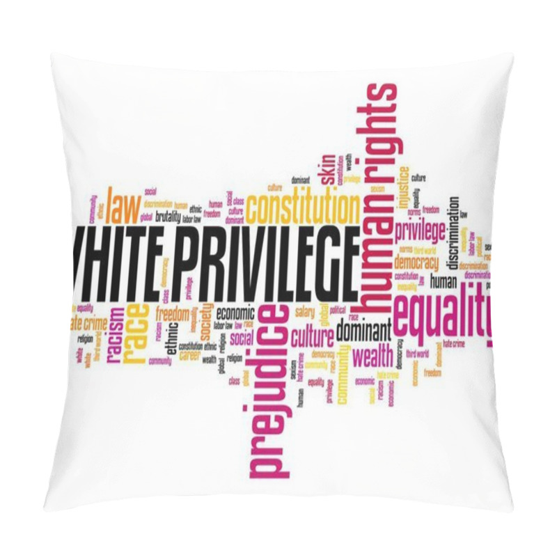 Personality  White Privilege Pillow Covers