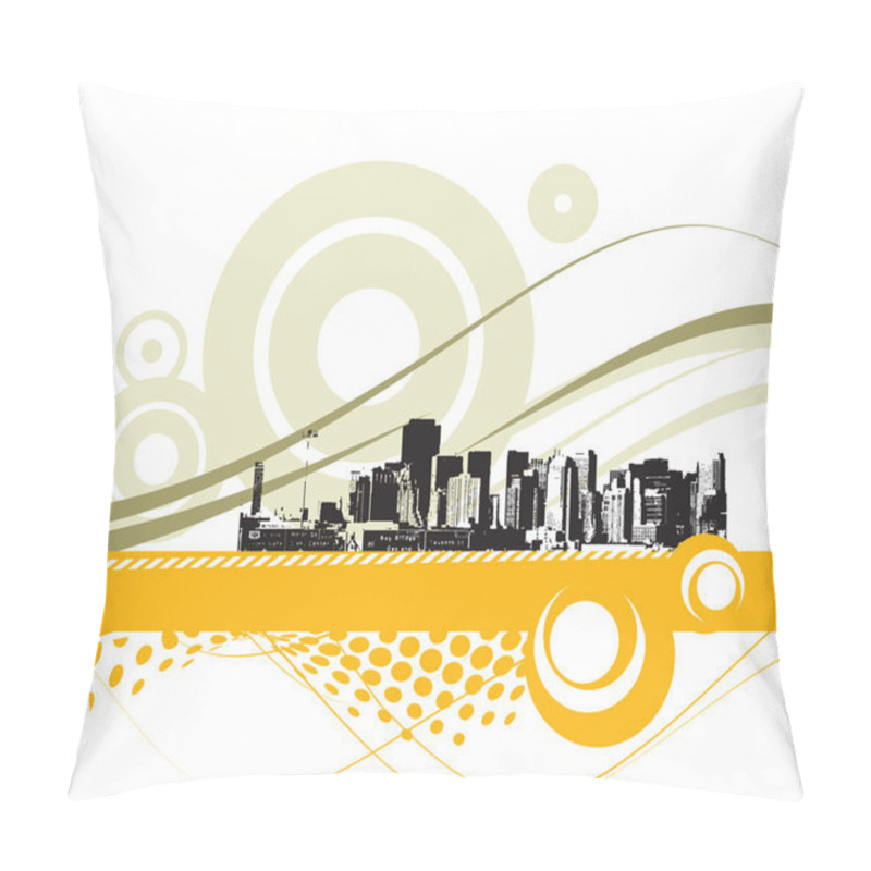 Personality  Urban City Pillow Covers