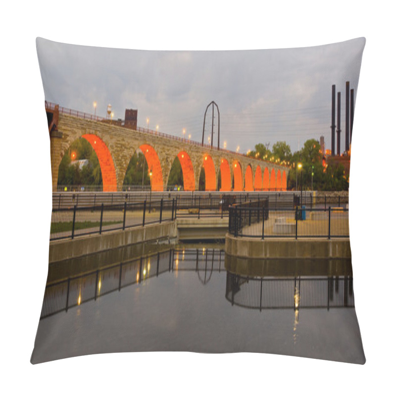 Personality  Stone Arch Bridge Pillow Covers