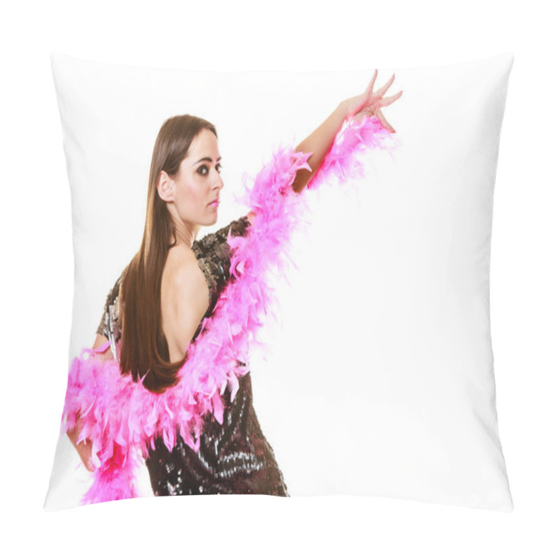 Personality  Elegant Woman Dancing Pillow Covers