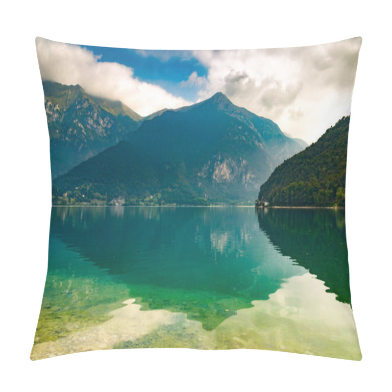 Personality  Ledro Lake In Italy. Pillow Covers