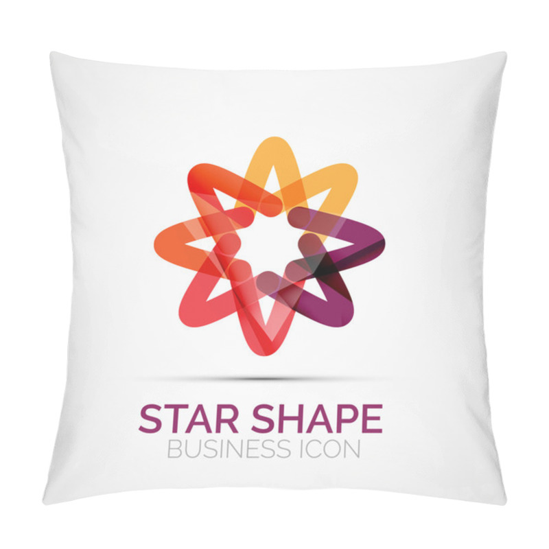 Personality  Abstract Symmetric Business Icon Pillow Covers