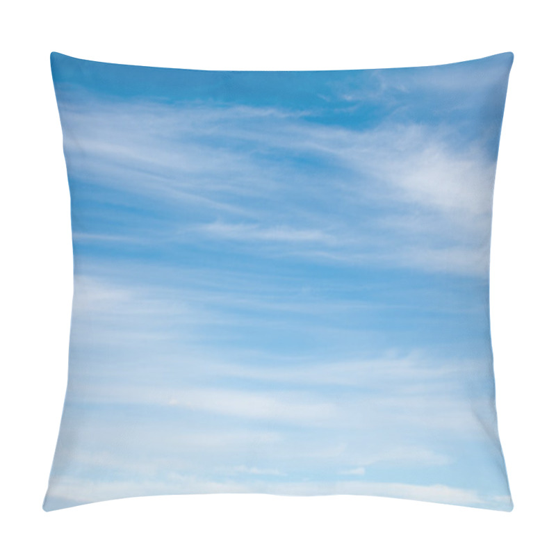 Personality  The Texture Of The Clouds. Photo Outdoors Pillow Covers