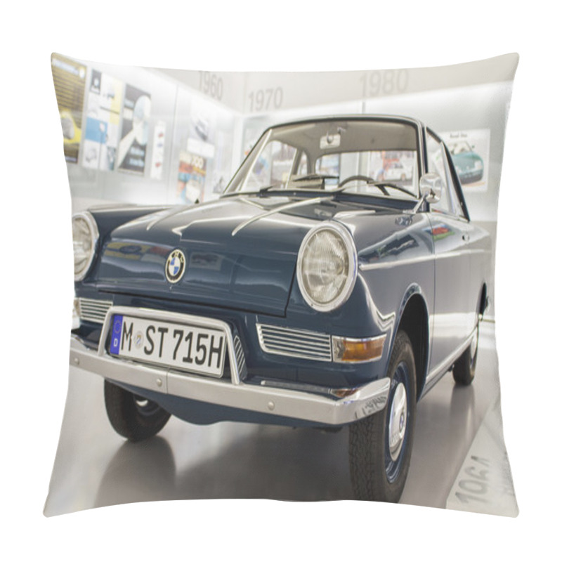 Personality  BMW 700 (1964) In BMW Museum, Munich Pillow Covers