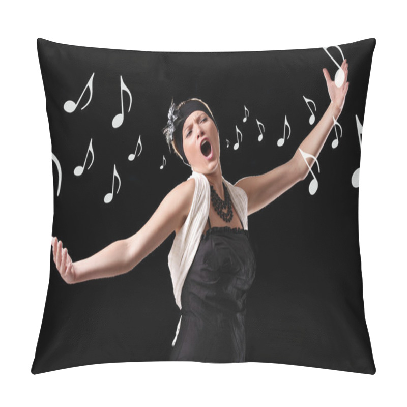 Personality  Opera Diva Pillow Covers