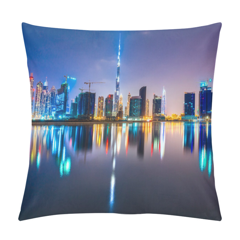 Personality  Dubai Skyline, UAE Pillow Covers