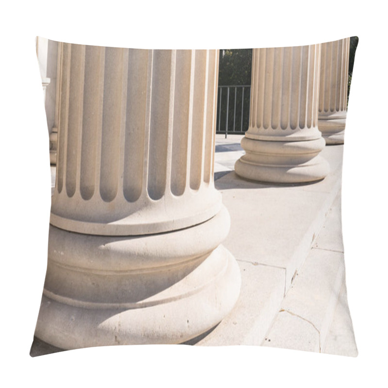 Personality  Fluted Greek Stone Columns Pillow Covers