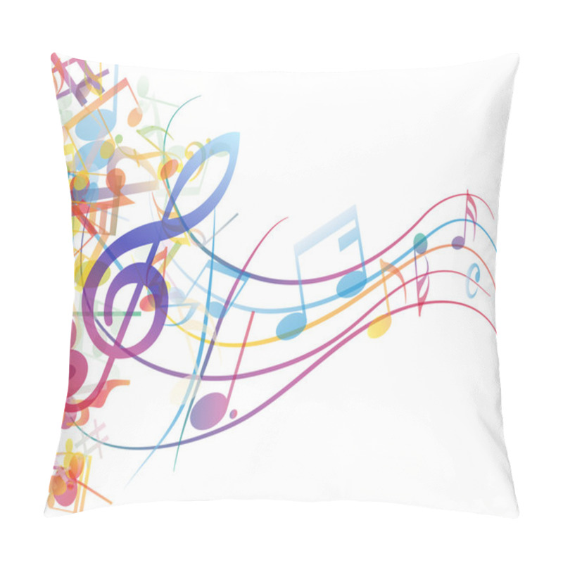 Personality  Notes Staff Pillow Covers