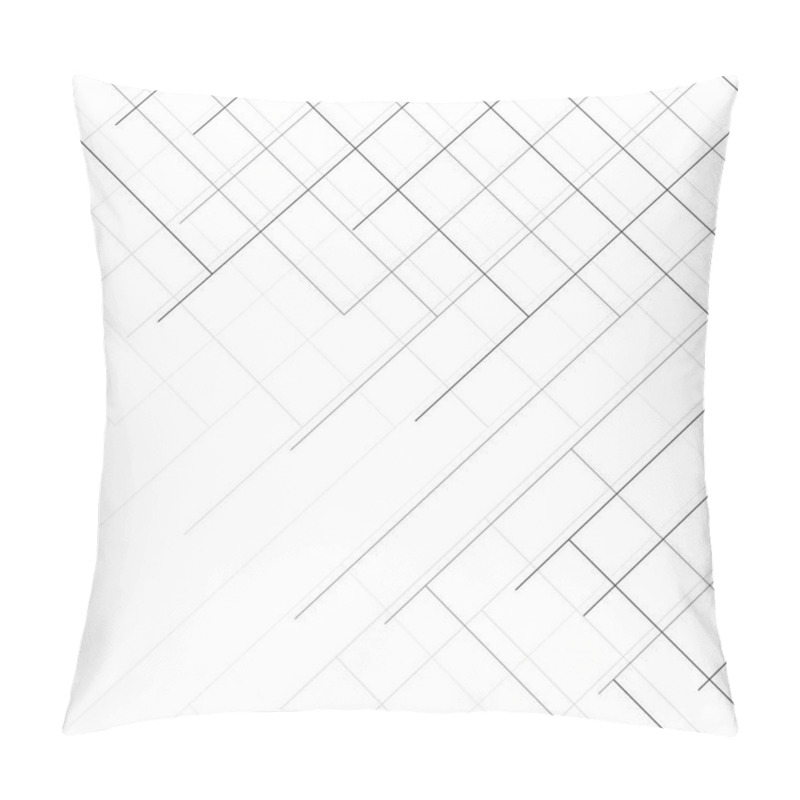 Personality  Abstract Background Of Lines With Transparency. Vector Pillow Covers