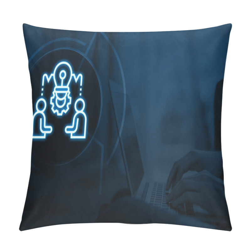 Personality  Importance Of Data Responsiveness In Business Decision-Making Pillow Covers