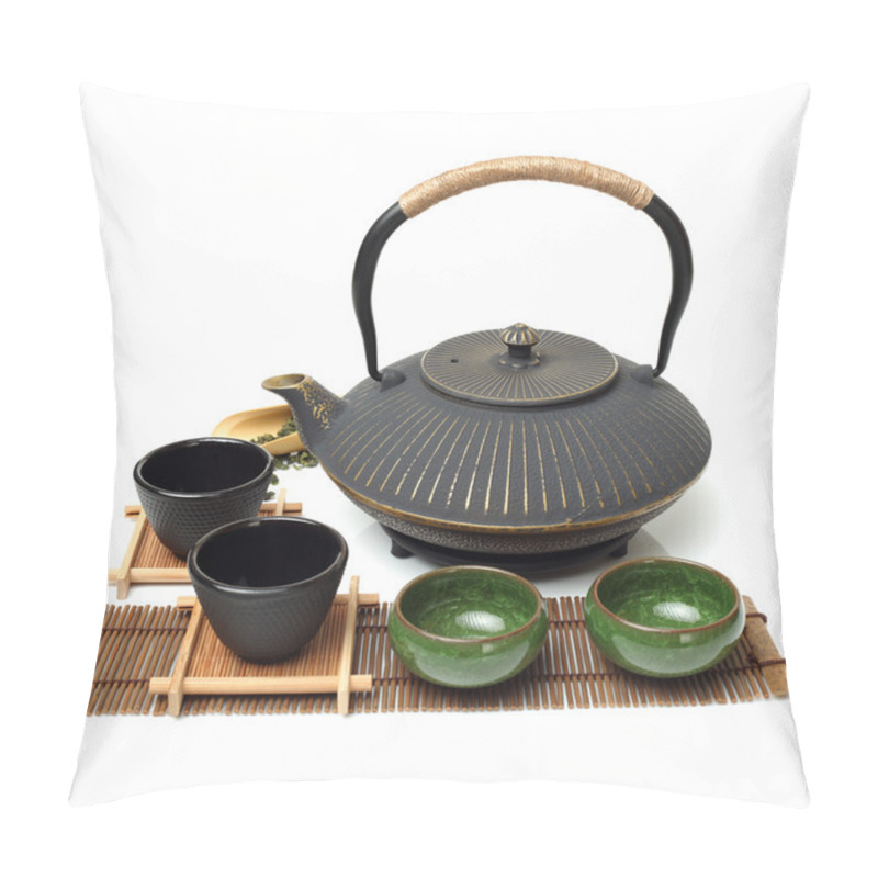 Personality  Tea Set Pillow Covers