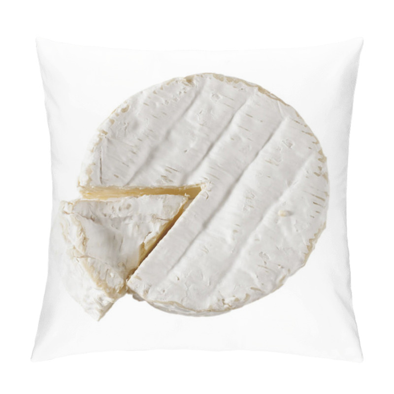 Personality  Delicios Camembert Cheese, Isolation On White Pillow Covers