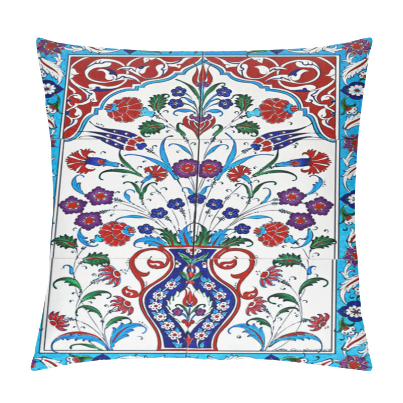 Personality  Ceramic Tiles Floral Pillow Covers