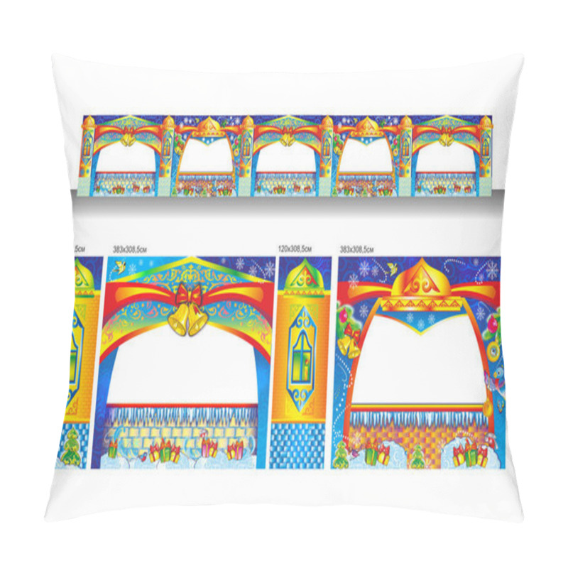 Personality  The Scenes, The Palace, The Snow Palace, The Big House, The House Of Santa Claus, The House Of The Snow Queen, The Castle, Tower, Sabor, Fairytale Castle, Fairytale Palace, Asobnyak, Fairy, Queen, Royal Palace, Volzhebny House, Theater Decoration  Pillow Covers