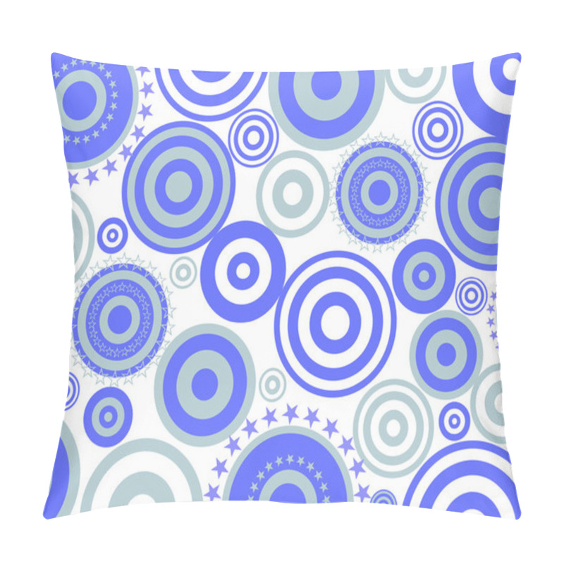 Personality  Retro Circle Pattern Pillow Covers