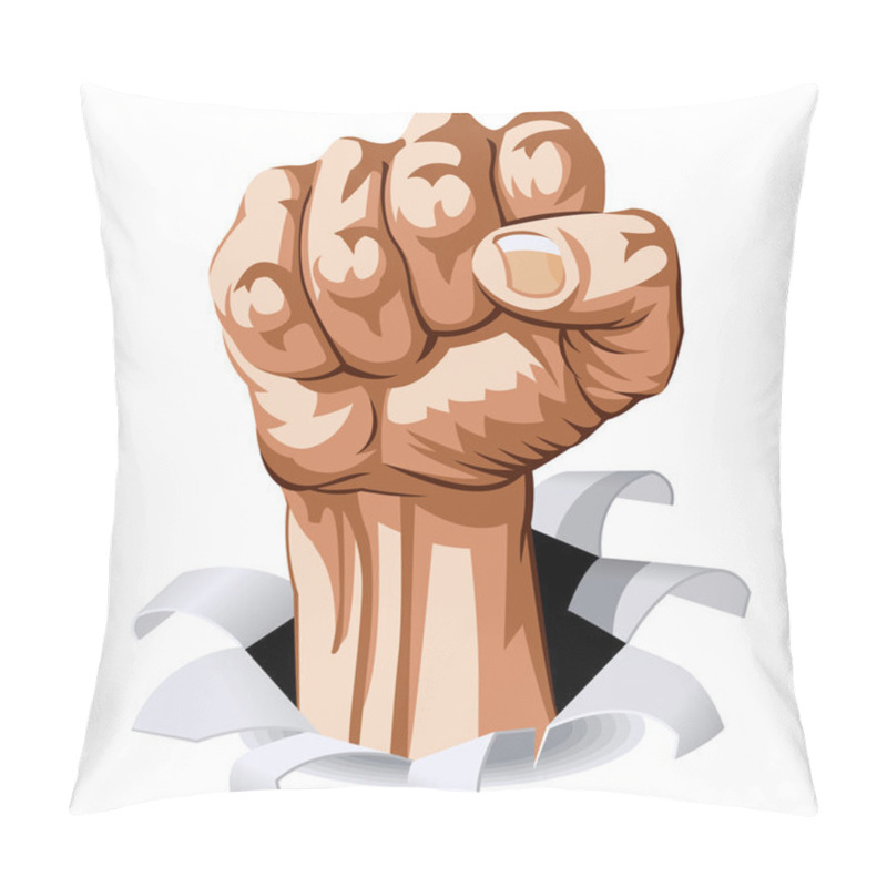 Personality  Man Fist Pillow Covers