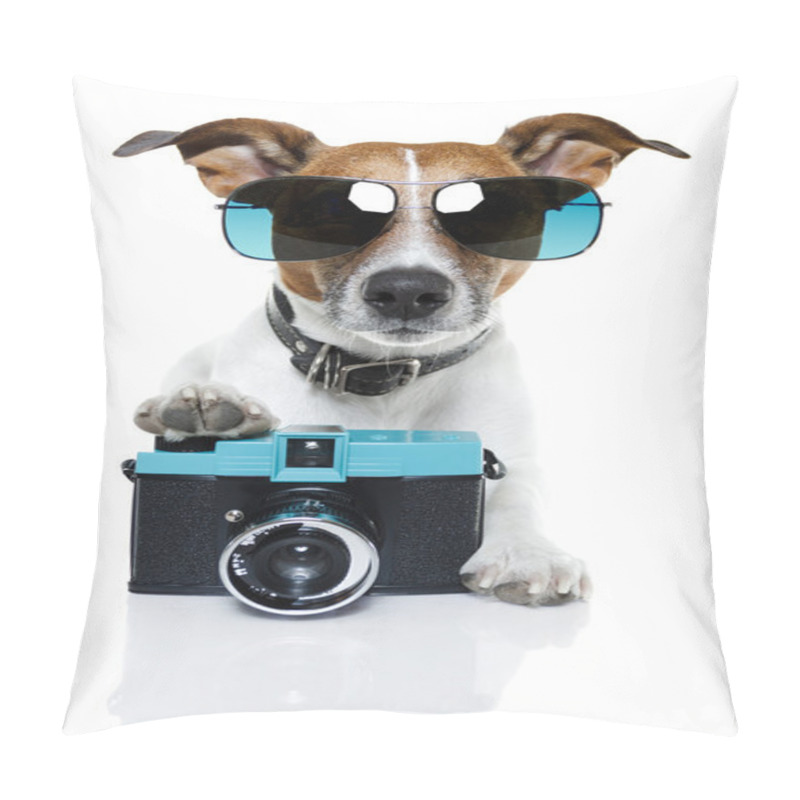 Personality  Dog Camera Pillow Covers