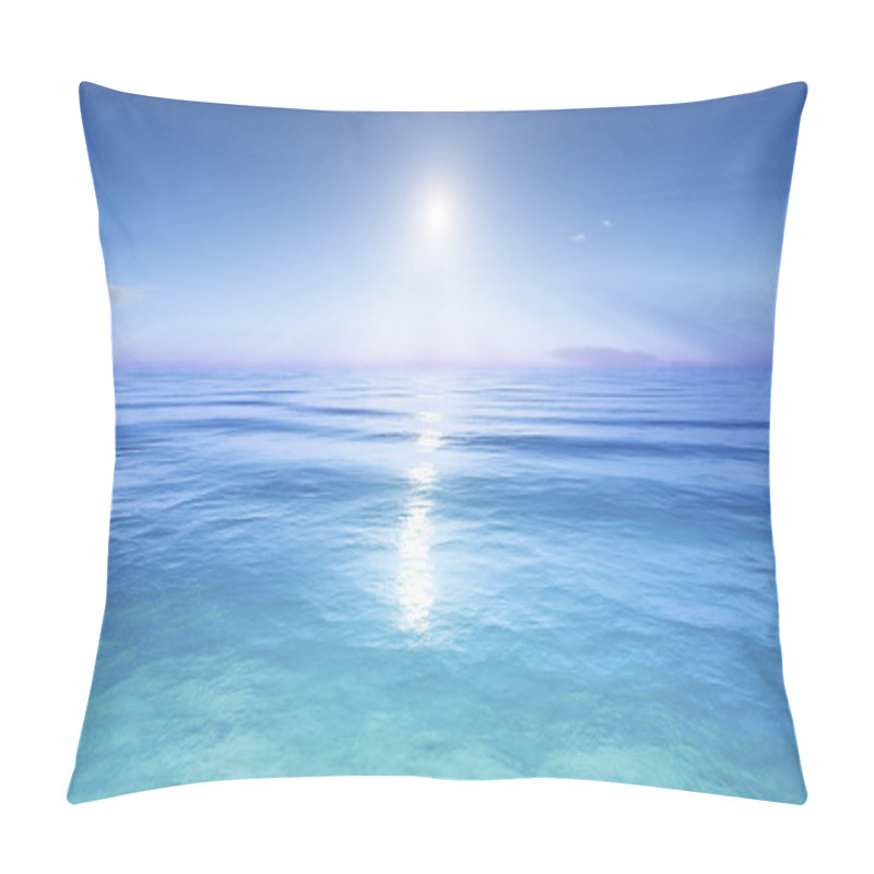 Personality  Sun Over The Sea Scenery Pillow Covers