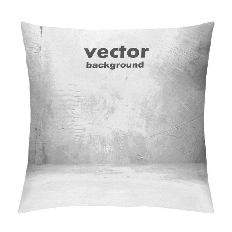 Personality  Gray Wall Vector Background Pillow Covers