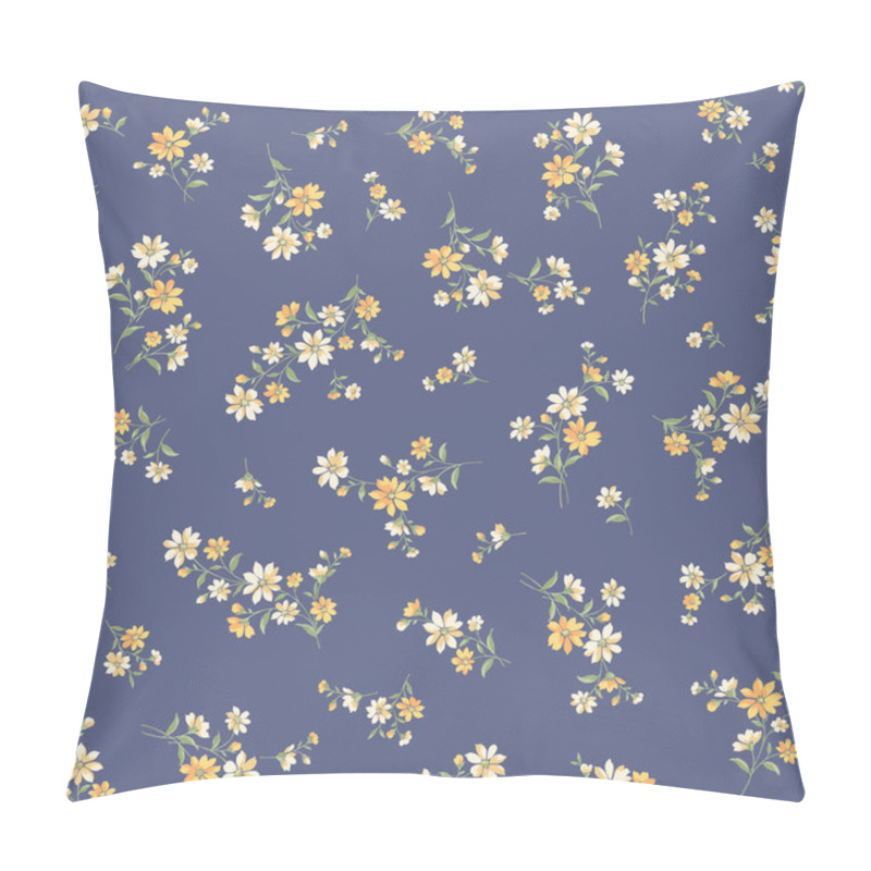 Personality  Seamless And Beautiful Flower Illustration Pattern,Beautiful Flowers Drawn In Vector, Pillow Covers