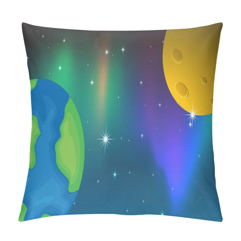 Personality  Planets Pillow Covers