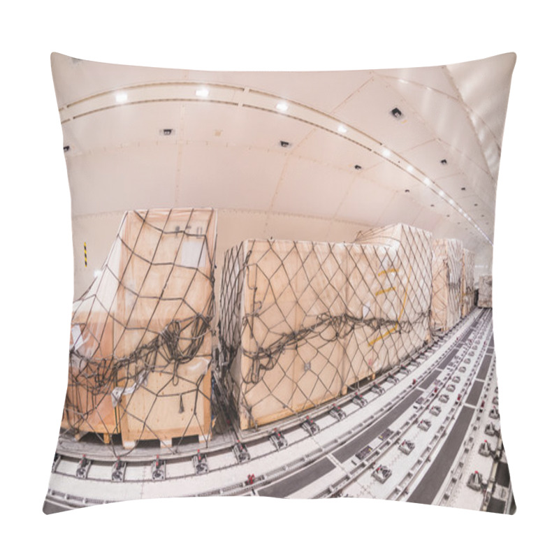 Personality  Air Cargo Freighter, Inside Cargo Freighter Pillow Covers