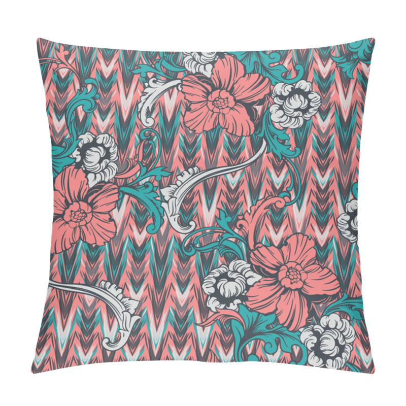 Personality  Eclectic Fabric Seamless Pattern. Pillow Covers