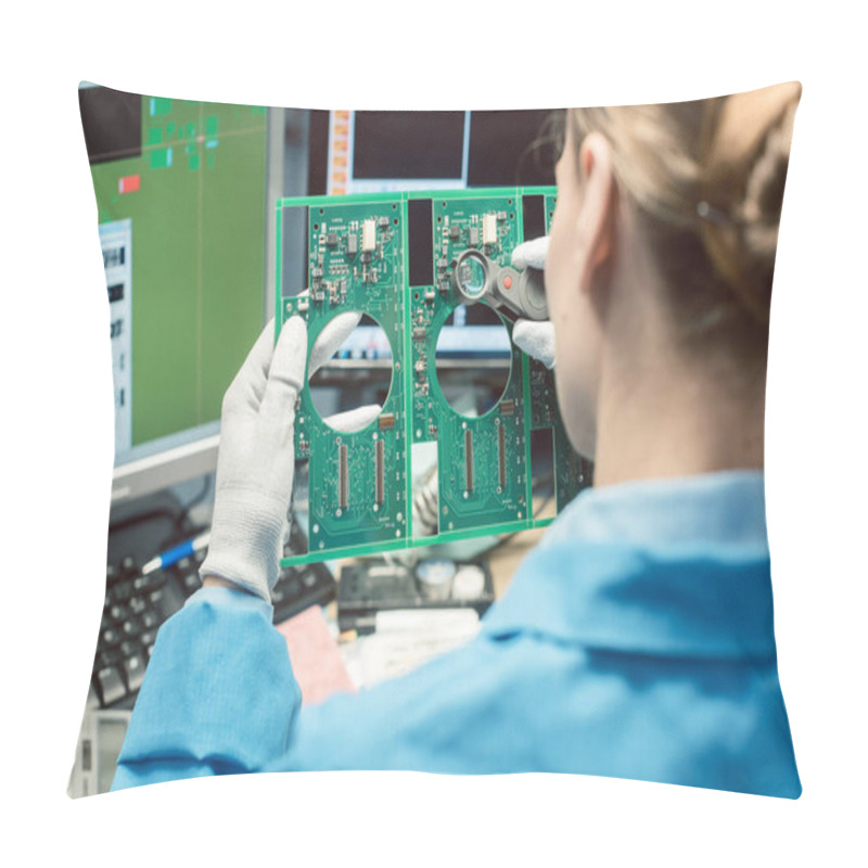 Personality  Optical Quality Control And Assembly Inspection Of An Electronic Product Pillow Covers