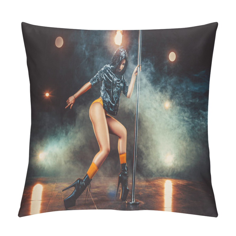 Personality  Pole Dance Woman Pillow Covers