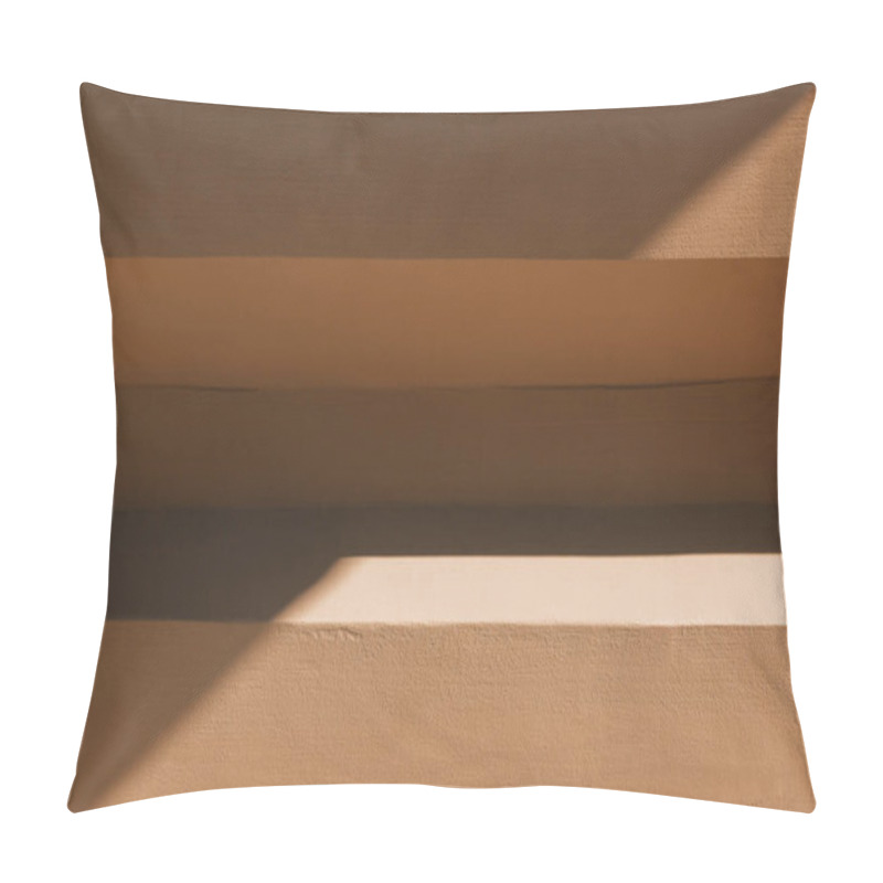 Personality  Full Frame Image Of Facade Of Building With Sunlight Background Pillow Covers