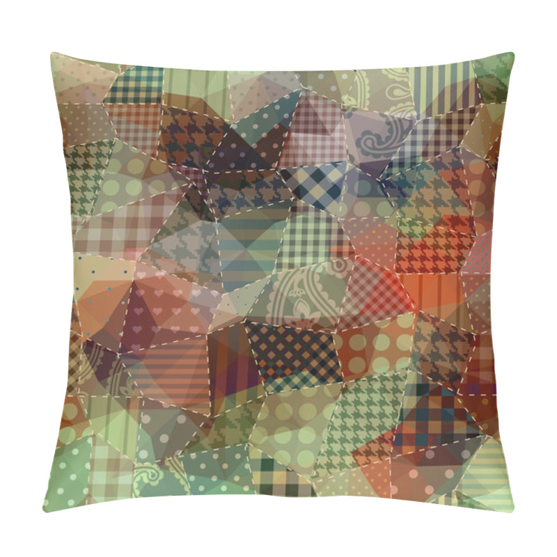 Personality  Abstract Patchwork Pattern. Pillow Covers