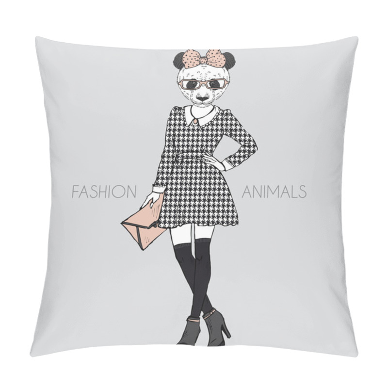 Personality  Fashion Animal Illustration Pillow Covers