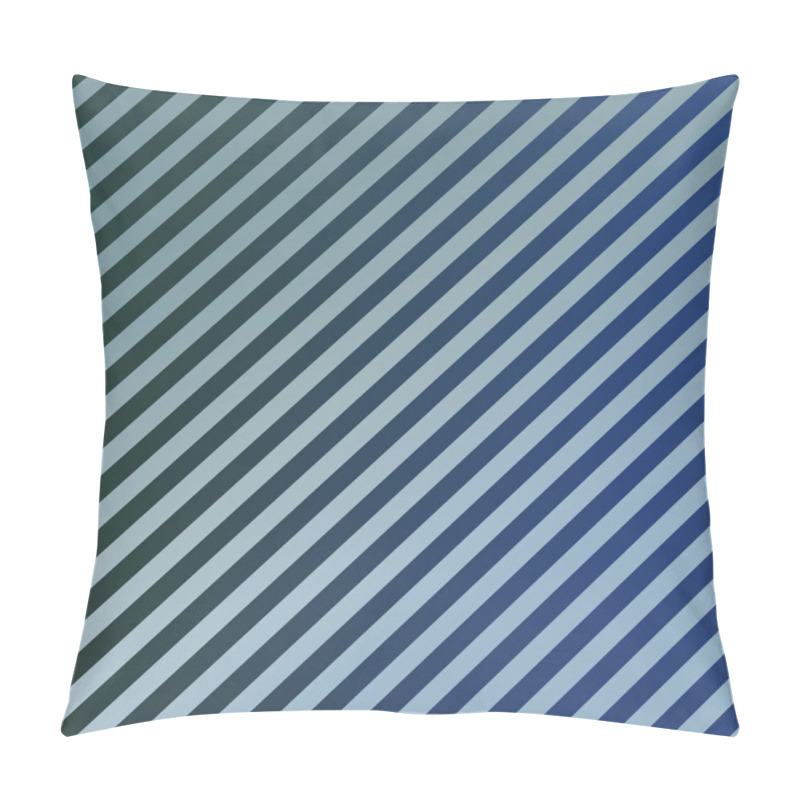 Personality  Silver Metallic Gradient Angular Stripe Background Pillow Covers