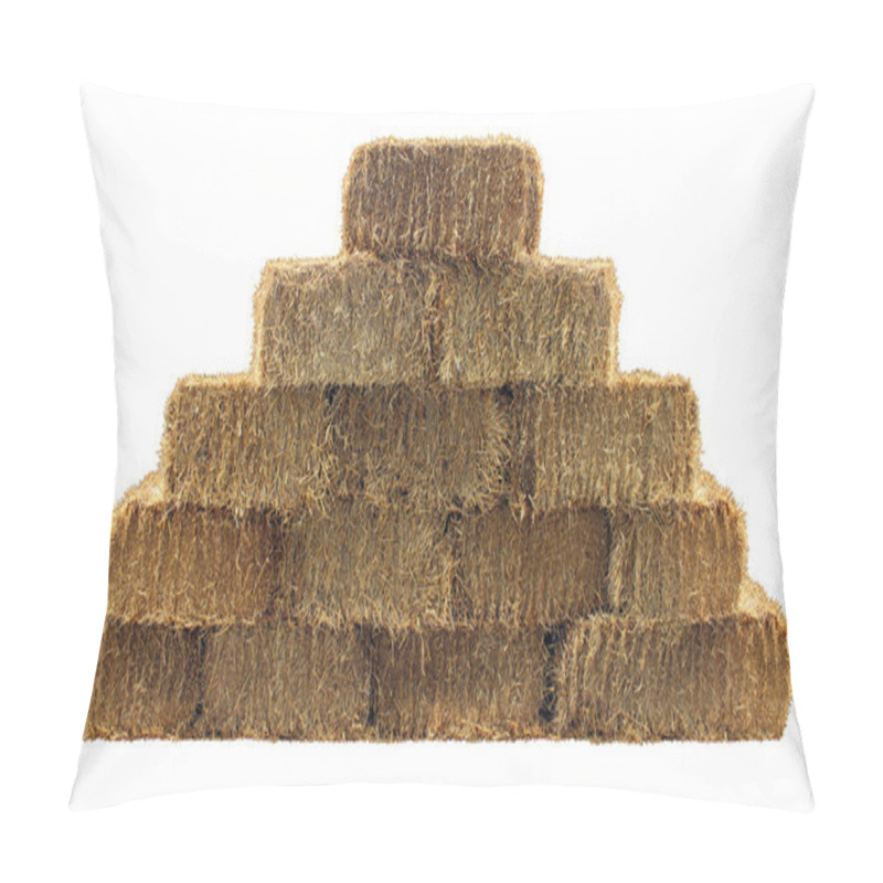 Personality  Bale Of Hay Wall Pillow Covers