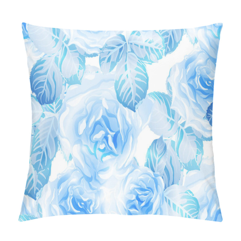 Personality  Vector Rose Background. Pillow Covers