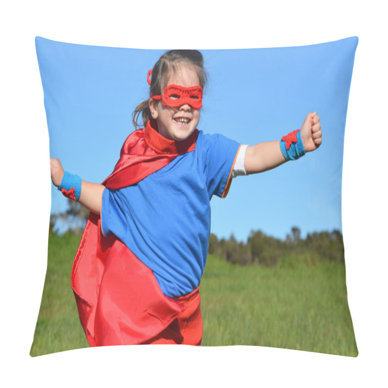 Personality  Superhero Child - Girl Power Pillow Covers