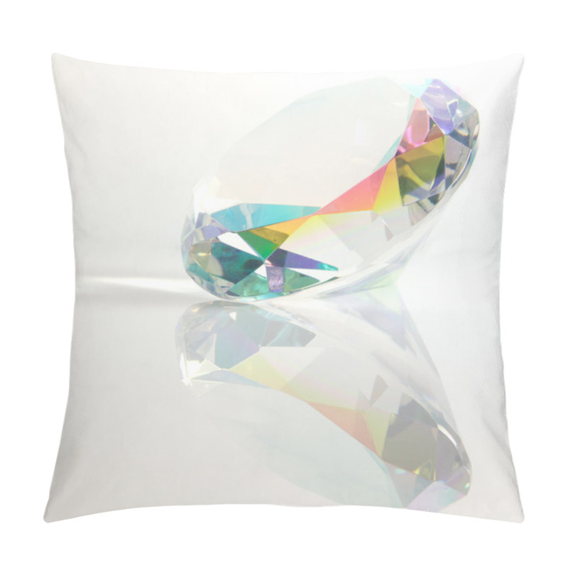 Personality  Faceted Mystic Topaz Gemstone Pillow Covers