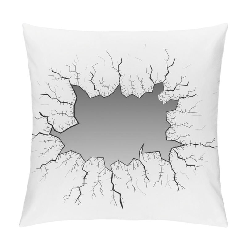 Personality  Broken Glass Table Pillow Covers