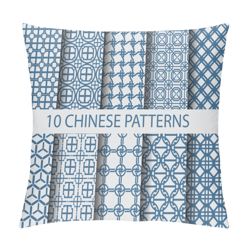 Personality  10 Different Chinses Traditional Patterns Pillow Covers